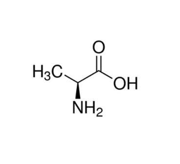 L-Alanine CAS: 56-41-7 Purity≥98.5% White Crystal Powder 5g/pk Brown bottle