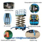 OEM SJY1.0-10 Scissor Lift Load 1000kg Safety Device Battery Moving or Lifting