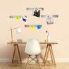 Buy cheap 250mm 500mm Magnetic Art Hanging Display System Flexible Magnet Material Multifunction from wholesalers