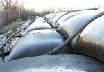 Customized Sludge Geotextile Tube Dewatering For Coastal Beach