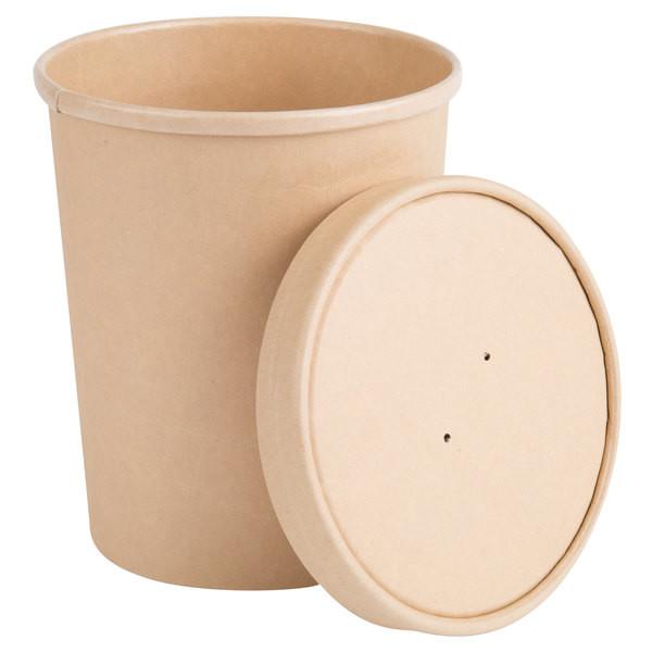 Buy cheap 300g Disposable Recyclable Brown Kraft Single Wall Paper Cup Blanks Fan Bag Custom Customized Logo Paper Cups from wholesalers