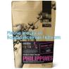 Buy cheap Biodegradale Compostable Packaging Roll Film Slide Zipper Garment Bag Food Packing Bag 3 side seal bag Kraft Paper Bag from wholesalers