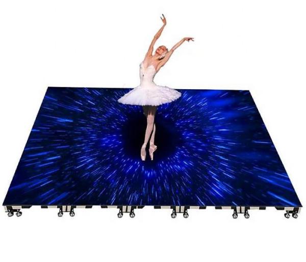Buy cheap P3.91 P4.81 P3 DJ Events Night Club Wedding LED Dance Screen Outdoor Indoor Portable Interactive Dance Floor LED Display from wholesalers