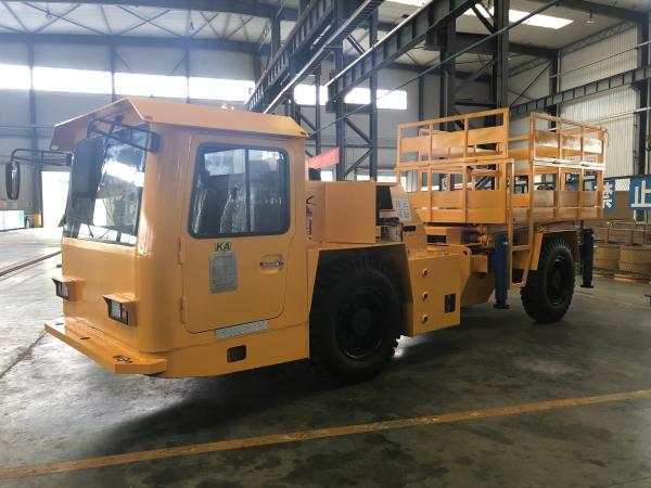 Buy cheap 4.5 - 4.95km / H Underground Scissor Lift Vehicle Standard / Enhanced Model from wholesalers