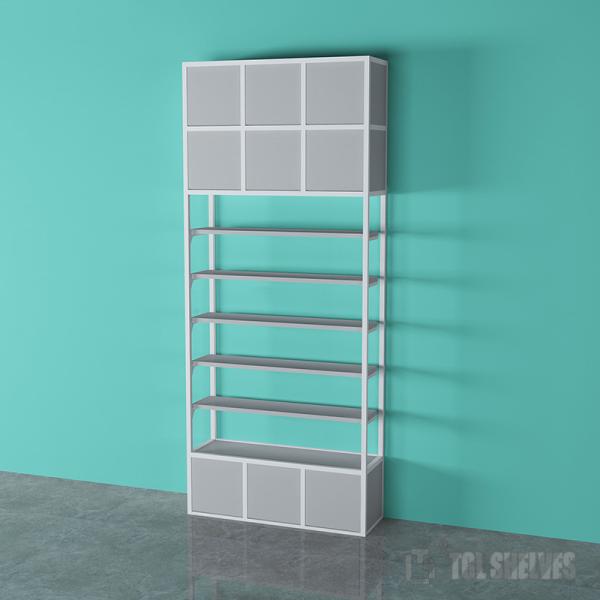 Buy cheap 6 layers Convenience Store Rack , Display Shelving For Retail Stores 30-40KG capacity from wholesalers