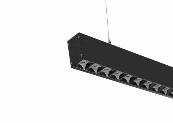 Buy cheap 6000K Linear Suspension Lighting Black UGR20 62w SMD3030 SAA 0 - 10Vdimmer from wholesalers