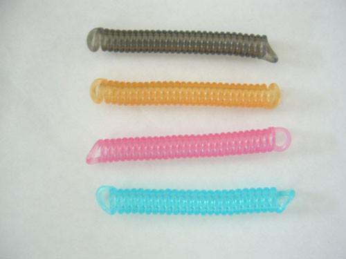 Buy cheap Small Slim Translucent Variety Colors Customized Size Stretch Coil Lanyard Sections from wholesalers
