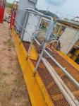 19-Year-Old Zoomlion 51-Meter Tower Crane Car Type Moving Maximum Lifting Weight