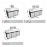 Buy cheap Makeup Display Stand Platinum Wood Promotion Cabinet for Cosmetic Retail Shop Furniture and Smart Skincare Store Display Table from wholesalers