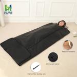 Body Targeted Infrared Light Therapy Far Infrared Sauna Blanket in Black from