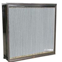 Buy cheap Light Weight High Efficiency HEPA Filter Leak Proof Hot - Melt Beads Separator product