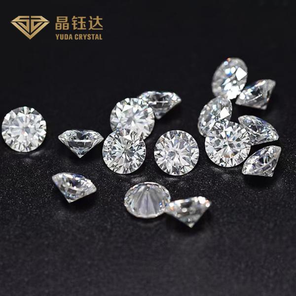 Buy cheap Polished HPHT Loose Lab Created Diamonds For Ornament White Color from wholesalers