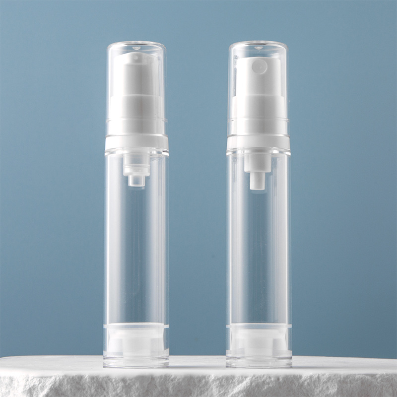 Plastic clear Perfume Sample 5ml 10ml 12ml 15ml Small Sample Perfume Spray Serum Bottle with Box Customize Collar Material PP
