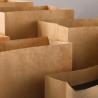 Buy cheap Customized Biodegradable Kraft Paper Bag for Seasonal French Baguette Bread Packaging from wholesalers