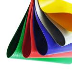 100% Polyester PVC Tent Fabric Vinyl Coated Fabric Roll Heavy Duty PVC Tarpaulin