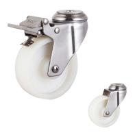 Buy cheap 4 Inch Waterproof Nylon Wheel Bolt Hole Rotating Head Medium Duty 304SS Swivel product