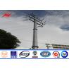 Buy cheap 220kv Power Transmission Poles Galvanized Electric Steel Tubular from wholesalers