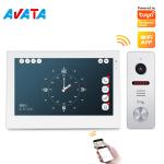Ahd Smart Phone Tuya Video Intercom System Color Video Doorbell Villa Video Door