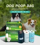 Pet Disposal Bags 100% Biodegradable Certified Dog Waste Bag for Responsible Pet