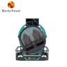 Buy cheap 2 Seats 9d Roller Coaster Machines 360 Rotation Vr Cinema 360 Degree Flying Chairs Simulator from wholesalers