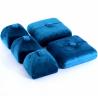 Buy cheap Handmade Blue Velvet Jewelry Box for Bracelet Earrings Necklace Ring 10*10*3cm Size from wholesalers