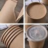 Buy cheap Desserts PE Coated 30ozDisposable Food Grade Biodegradable Eco Paper Food Container Kraft Soup Bowl from wholesalers