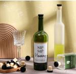 Laser Engraving Logo Spirit Bottle 50cl Cork Bottle Stopper for Eco Friendly