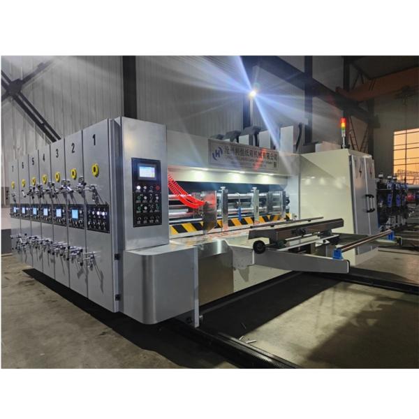 Buy cheap Industrial Flexographic Flexo Color Printer Die Cutting Machinery for Paper Forming from wholesalers