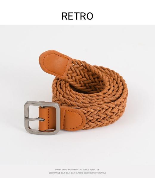 Buy cheap 3.5cm Fabric Leather Web Belt Needle Alloy Buckle Belt from wholesalers