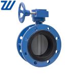 Ductile Iron Butterfly Valve Gearbox/Lever Operation Flange End