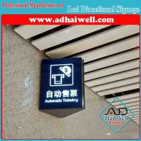Buy cheap Wall Mounted Acrylic LED Directory Sign Board product