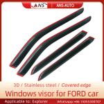 Sleek Smoke Window Visor ISO9001 Ford Explorer Rain Guards