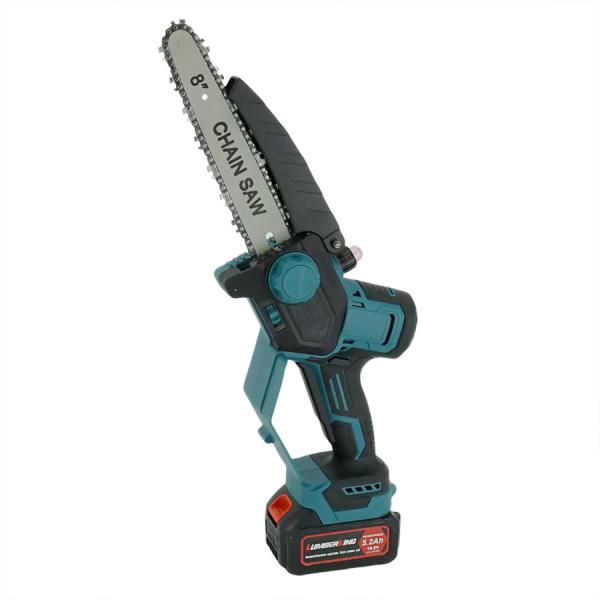 Buy cheap Battery 8-Inch Brushless Cordless Electric Chain Saw Handheld Rechargeable Woodworking Cutting Tool Industrial from wholesalers
