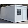 Buy cheap 2.5mm Movable Shipping Container Homes Waterproof Frame Retardant from wholesalers