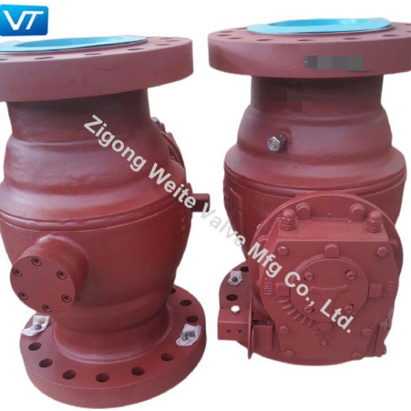 Buy cheap Carbon Steel WCB Trunnion Mounted Valve 10" 600LB Ball Valve from wholesalers