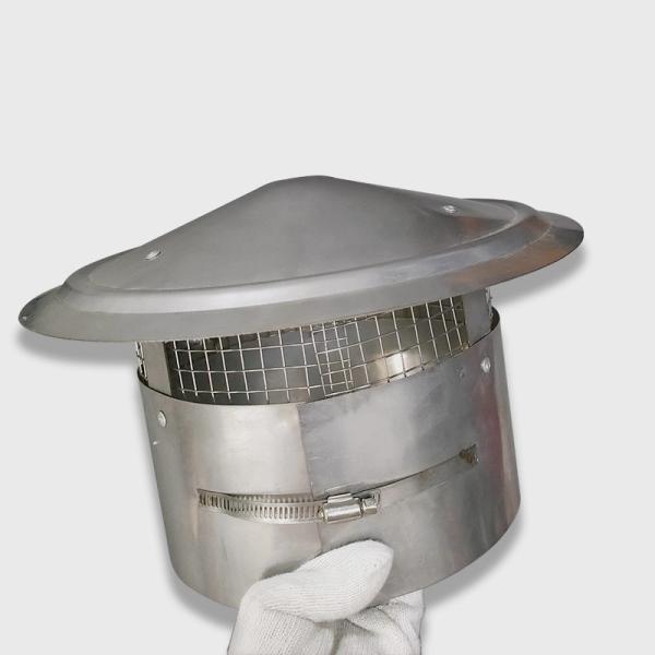 Buy cheap Galvanized Round Cone Top Chimney Cap With Screen Fireplace Exhaust Cap Adjust from wholesalers