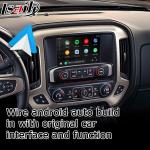 Carplay interface for GMC Sierra android auto youtube play video interaface by