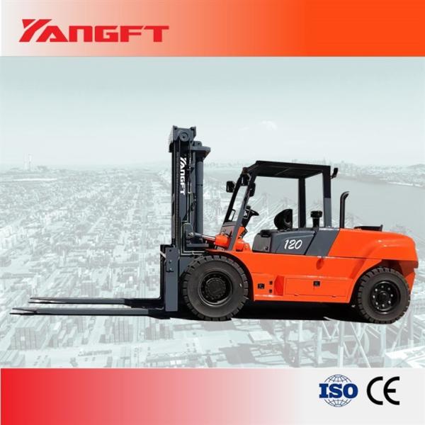 Buy cheap 12 Tons Forklift Diesel CPCD120 Diesel Operated Forklift from wholesalers