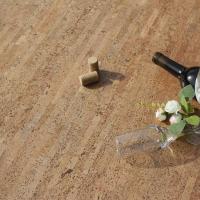 Buy cheap Adhesive Click Natural Wood Sheet Flooring Roll Cork Board Mat Comfortable product