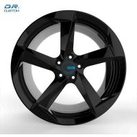 Buy cheap 20in One Piece Forged Wheels ODM Matt Black Alloy Wheel product