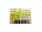 Dental Stainless Steel K / H Endo Files And Reamers For Root Canal Treatment