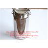 Buy cheap SS304 Milk Cans , 20L Milk Bucket For Milk Transportation and Storage from wholesalers