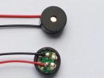 Black AC Type Magnetic Door Buzzer , 2048 Hz Electromagnetic Buzzer With