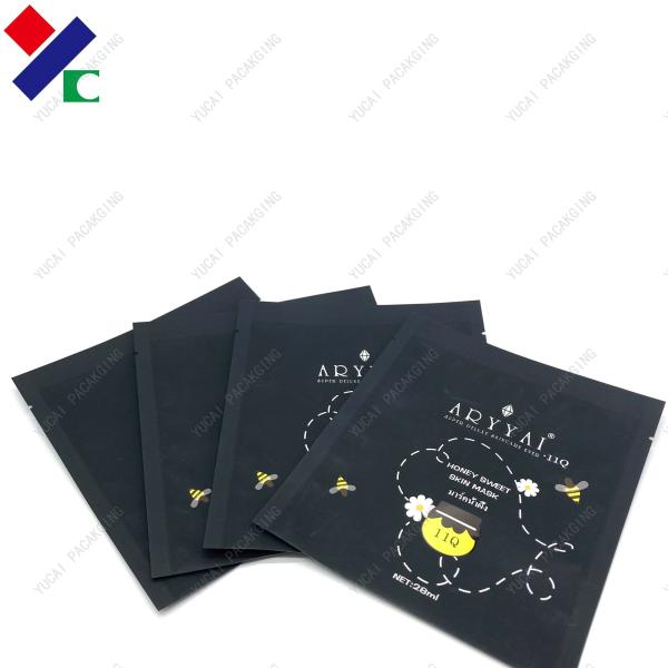 Buy cheap Cosmetic Products Facial Mask Packaging Bag Aluminum Foil Lining Inside from wholesalers