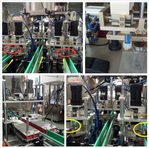 Buy cheap Professional Bottle Capping Equipment Four Wheel Pinch Digital Display from wholesalers