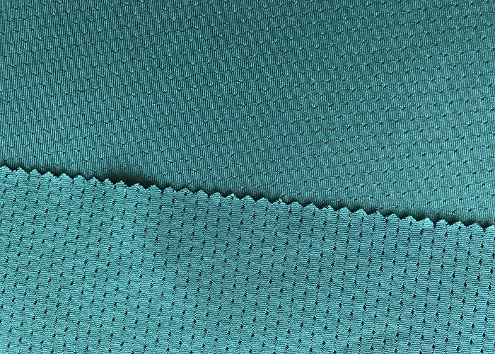 Sportswear Mesh 160gsm Stretch Polyester Spandex Fabric