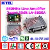 Buy cheap 2-PORT OUTPUT 30dB gain CATV/MATV Line Amplifier LA-8630A from wholesalers