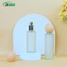 Buy cheap Personal Care Frosted Plastic Spray Bottles Cosmetic Cylindrical Green Frosted 80ml 100ml from wholesalers