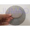 Buy cheap Stainless Steel Wire Mesh Sintered Filter Discs Used In Food And Beverage from wholesalers