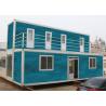 Buy cheap Safe Comfortable Modular Storage Container Homes 6000mm * 2438mm * 2640mm from wholesalers